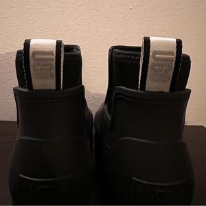 UGG Rain Boots in Black *worn once*